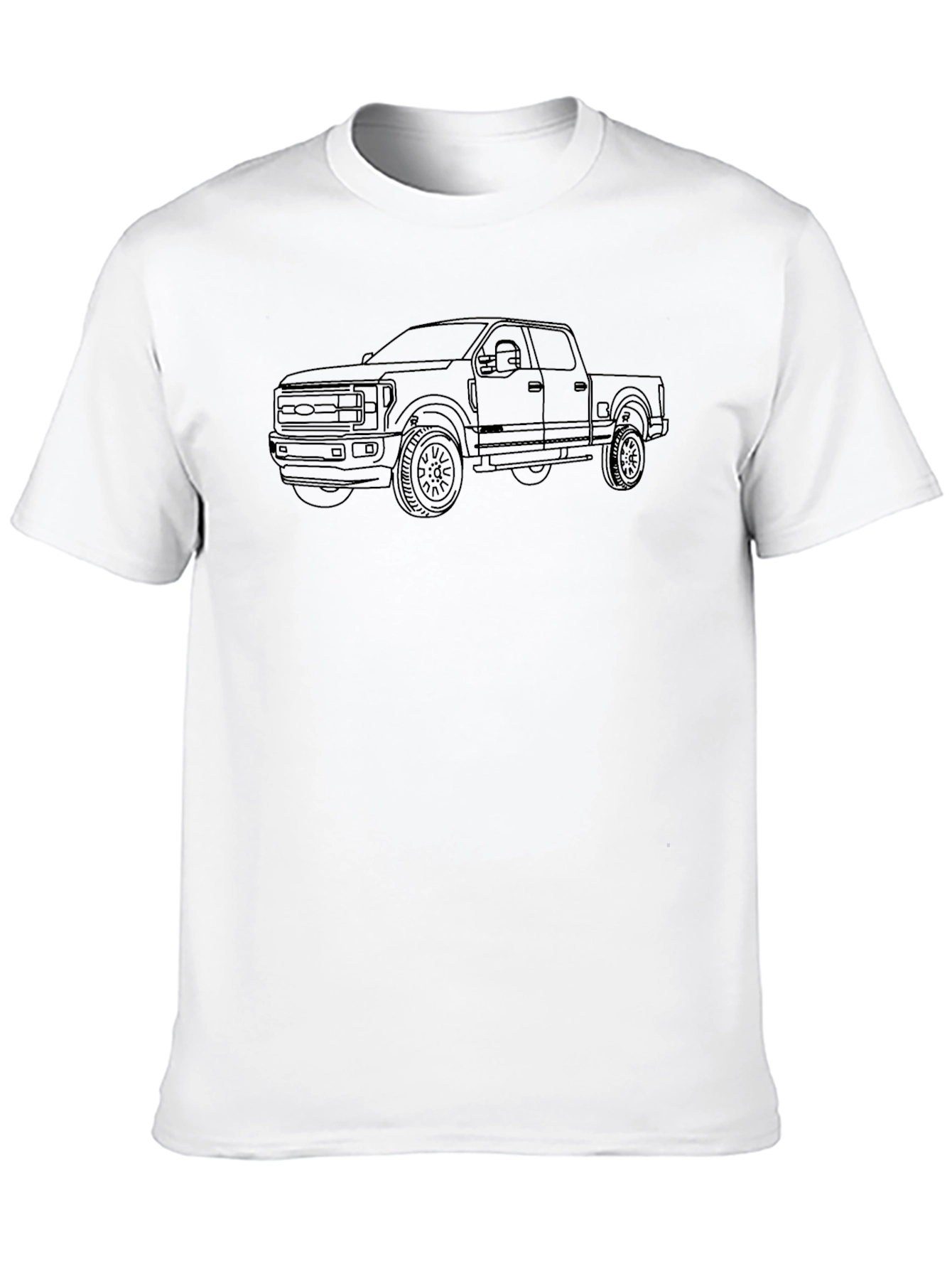 Truck Outline Graphic T-Shirt