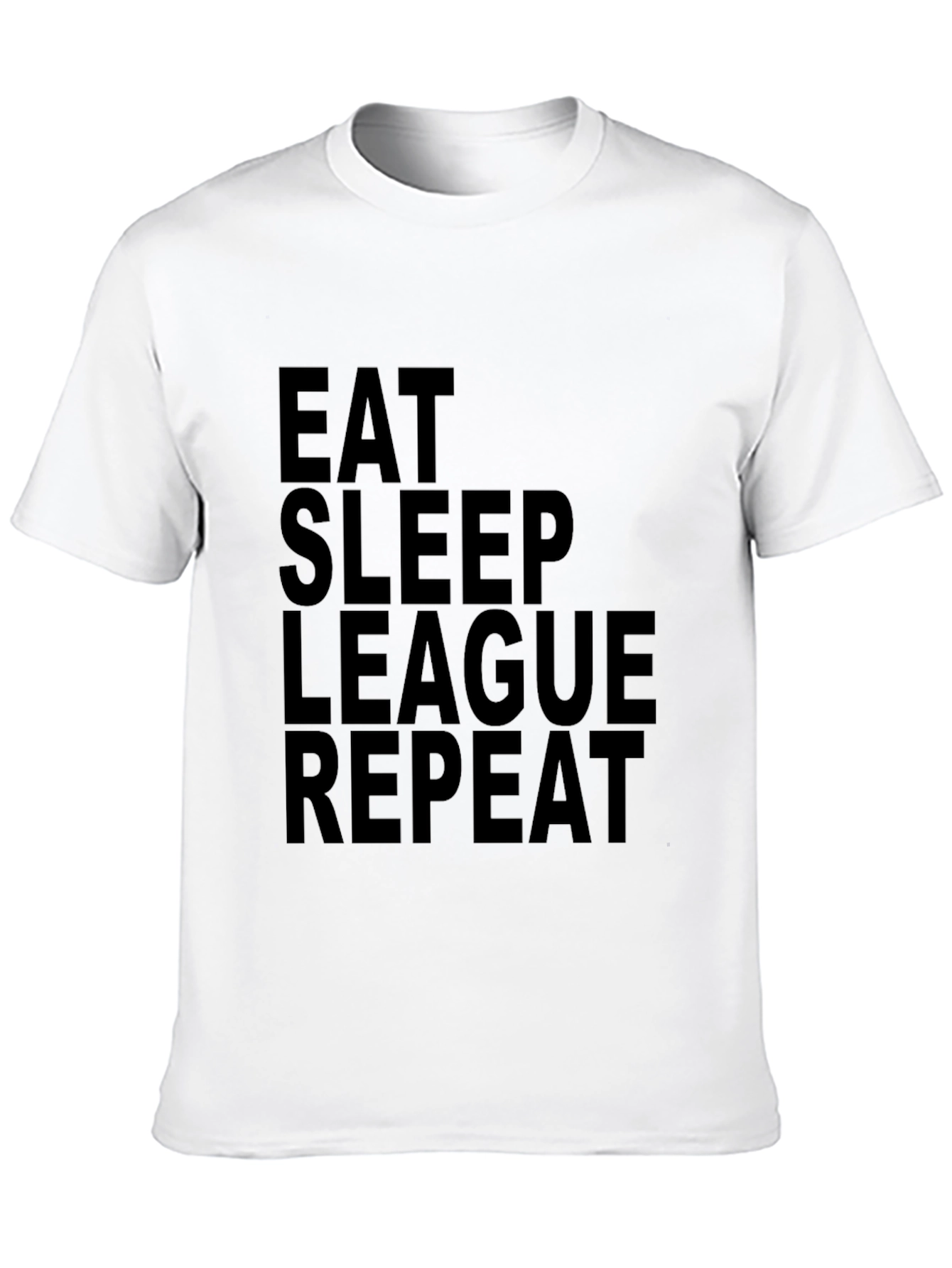 Eat Sleep League Repeat T-Shirt - Gamer Apparel