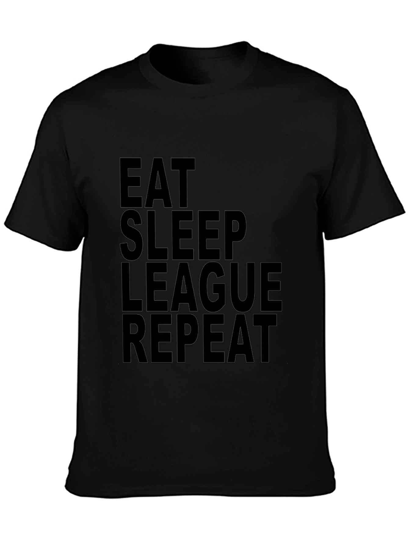 Eat Sleep League Repeat T-Shirt - Gamer Apparel