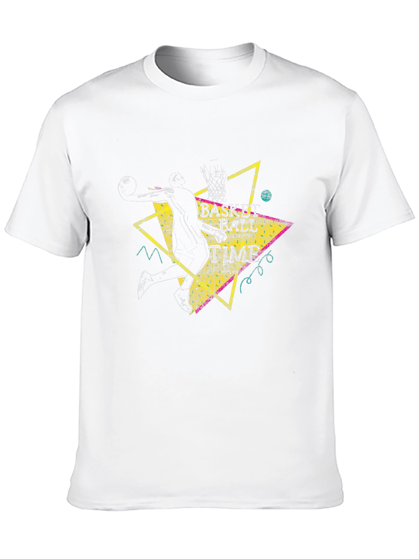 Basketball Time Graphic Tee