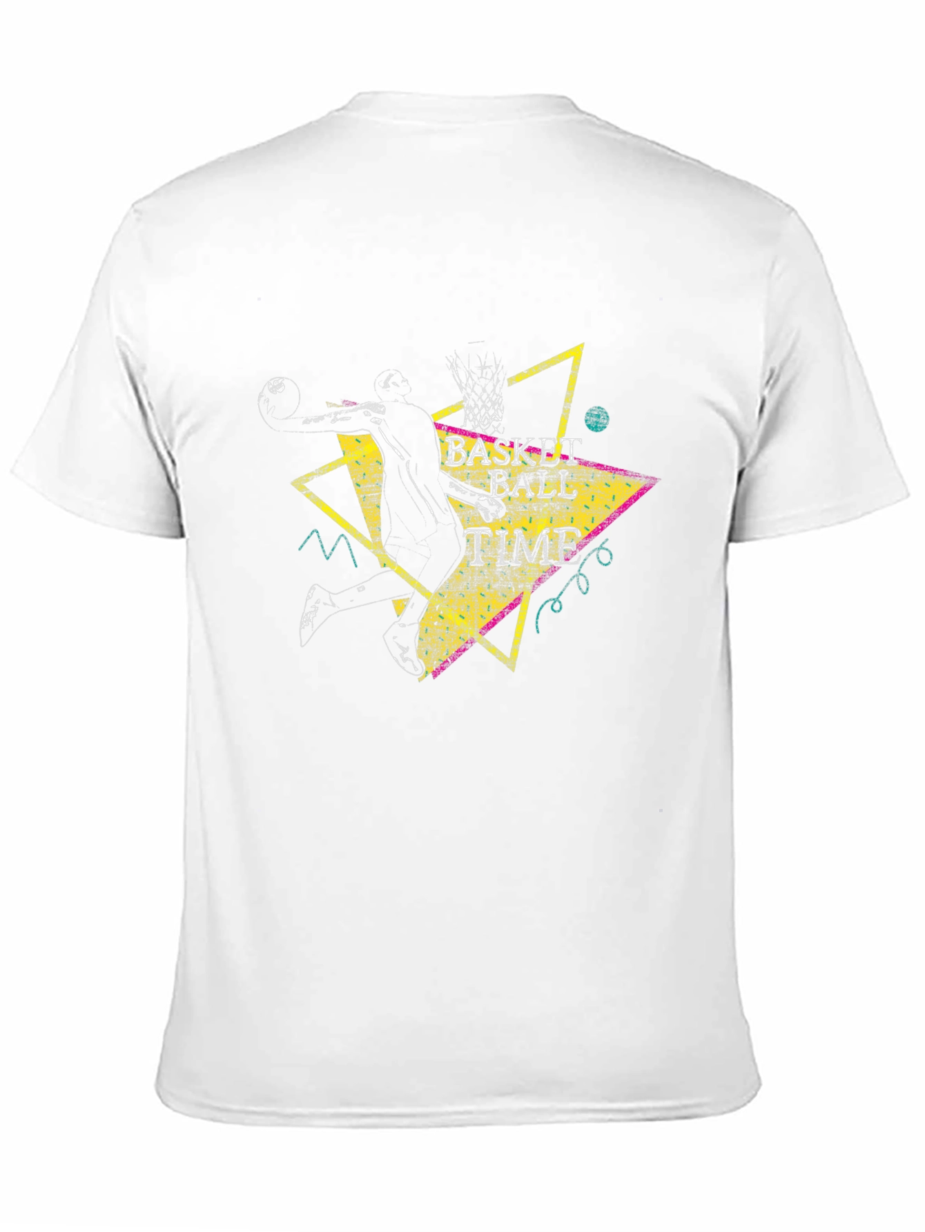 Basketball Time Graphic Tee