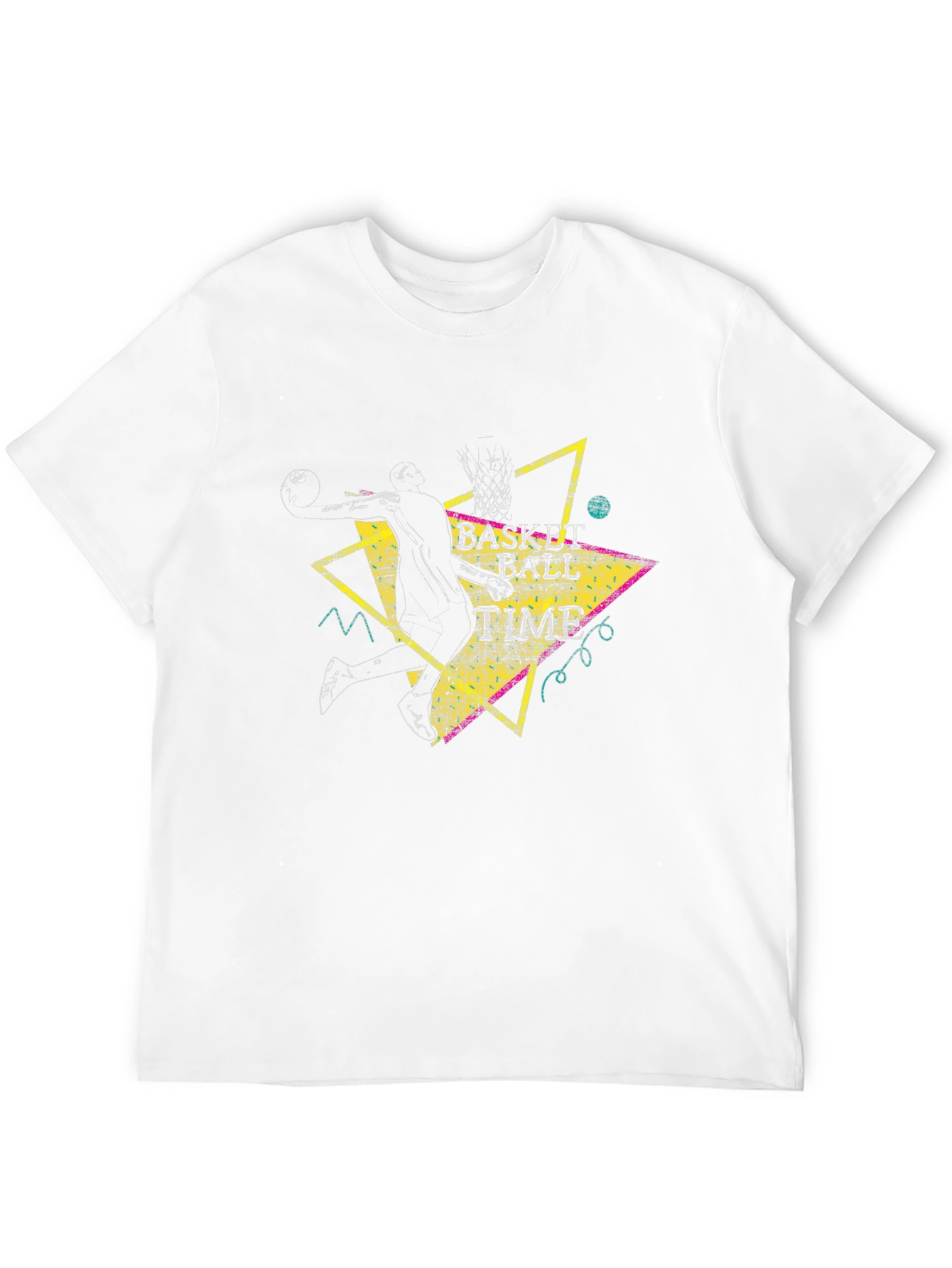 Basketball Time Graphic Tee