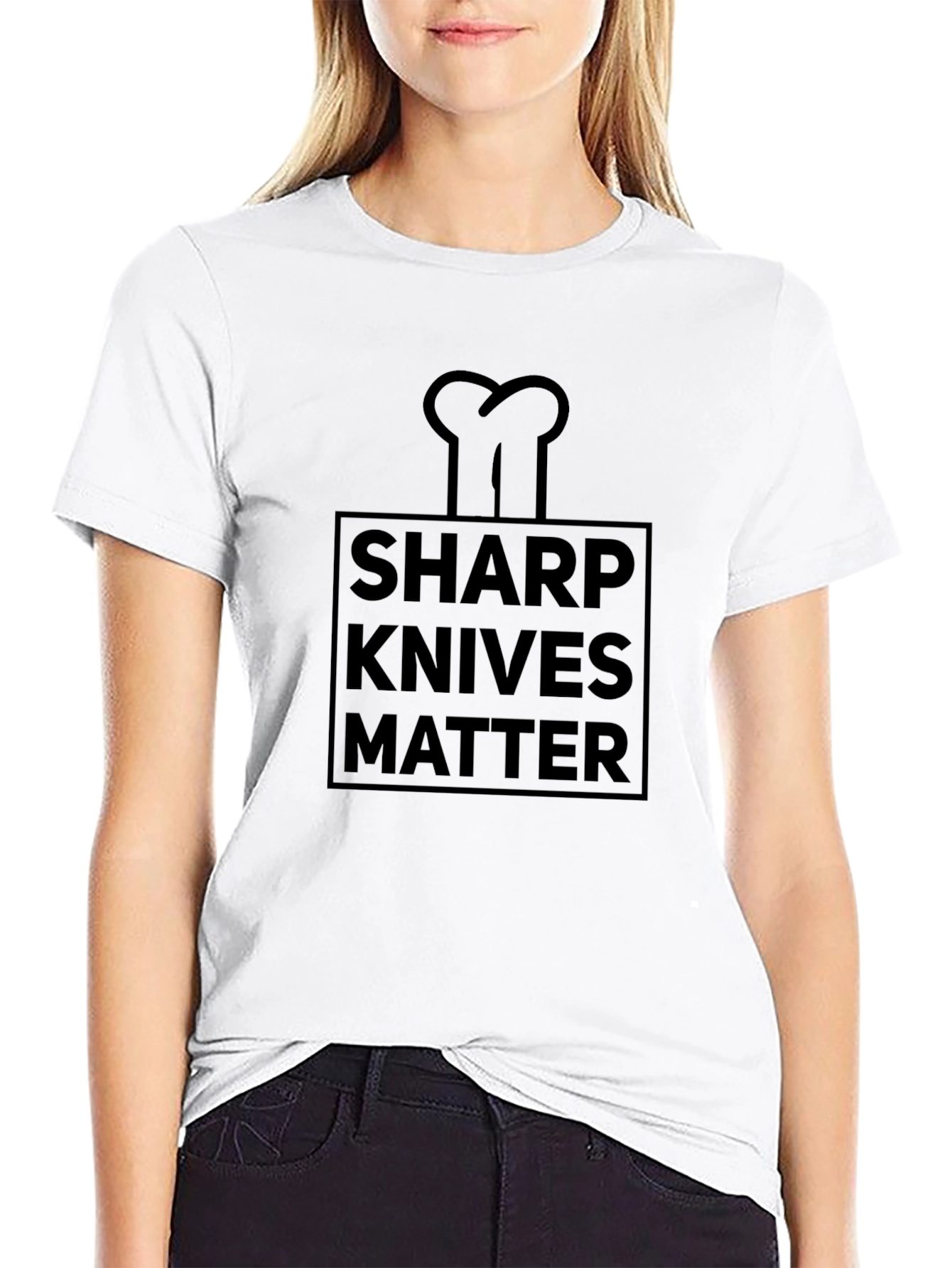 Sharp Knives Matter Chef T-Shirt