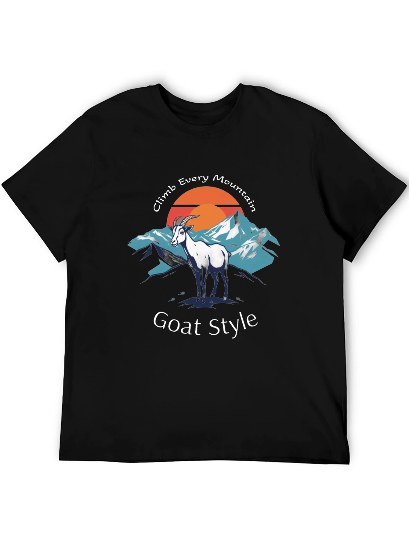 Goat Style Climb Every Mountain Graphic Tee