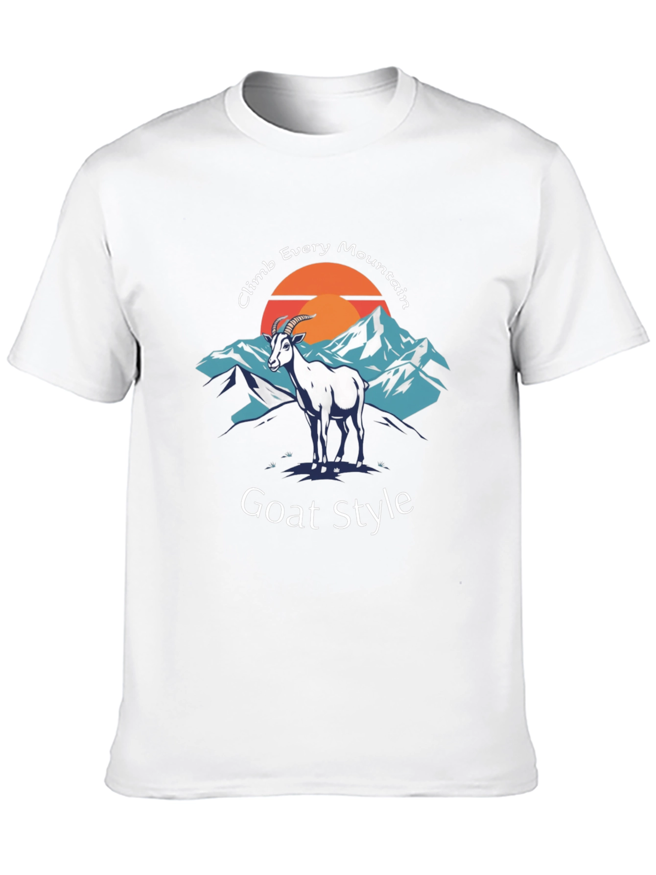 Goat Style Climb Every Mountain Graphic Tee