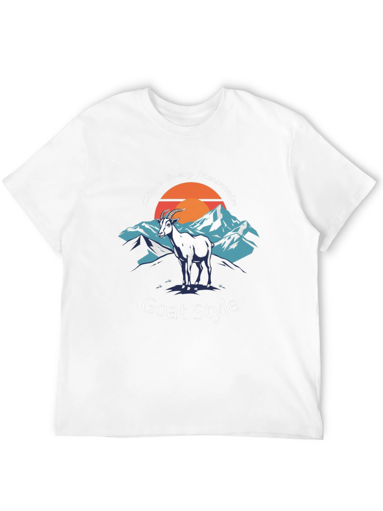 Goat Style Climb Every Mountain Graphic Tee