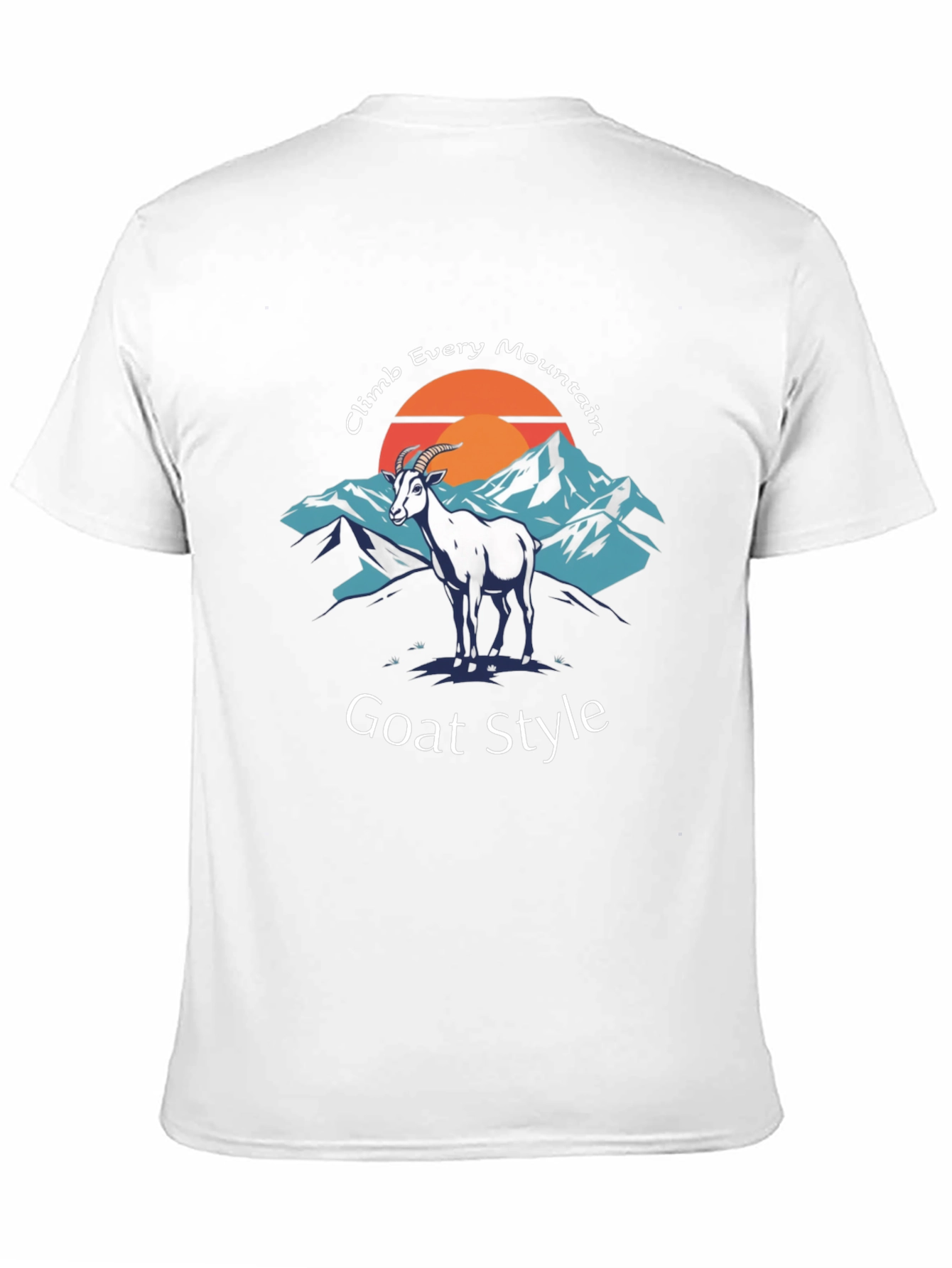 Goat Style Climb Every Mountain Graphic Tee