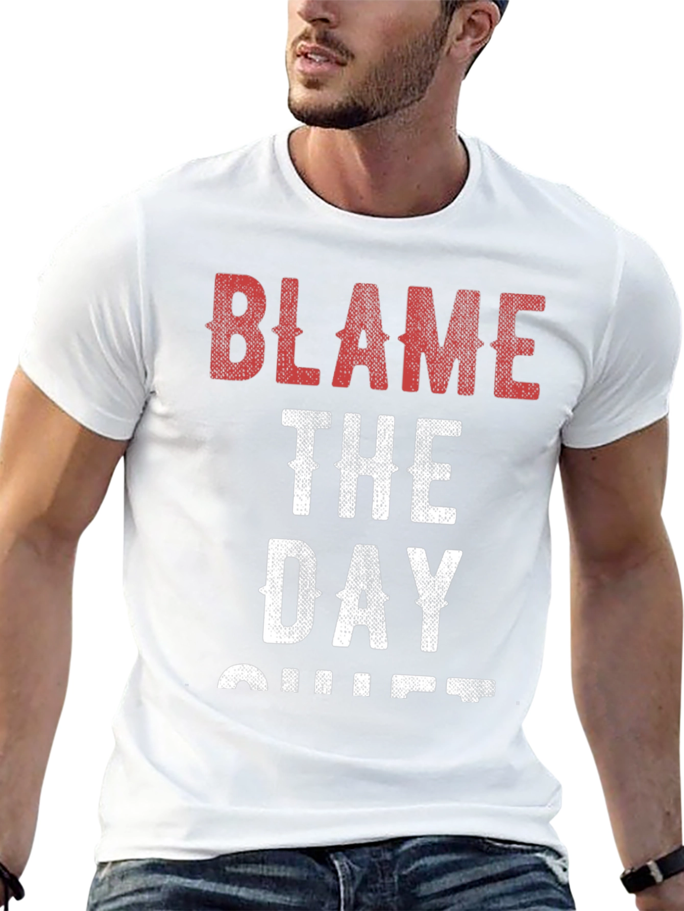 Blame The Day Shift Graphic Tee