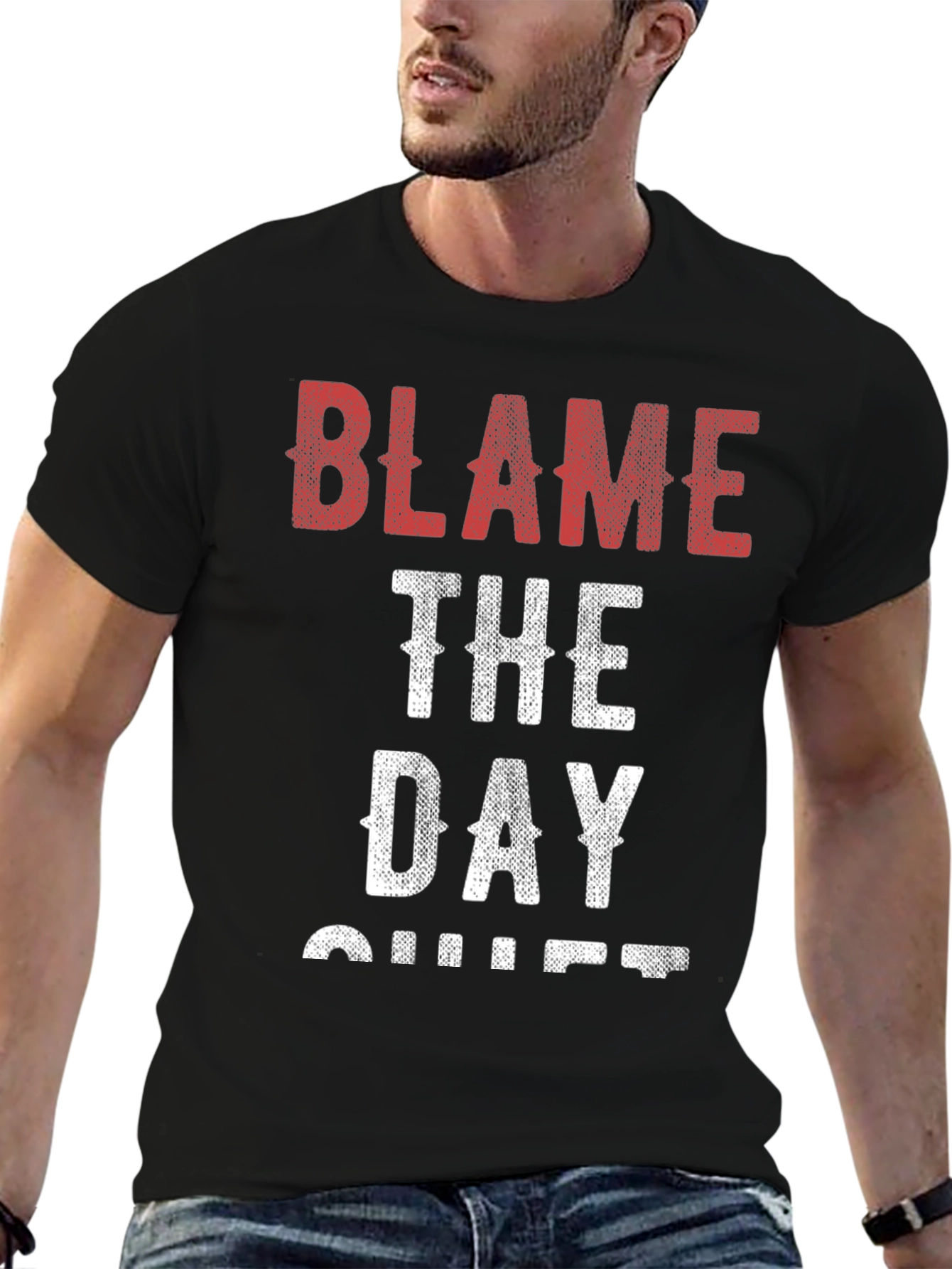 Blame The Day Shift Graphic Tee