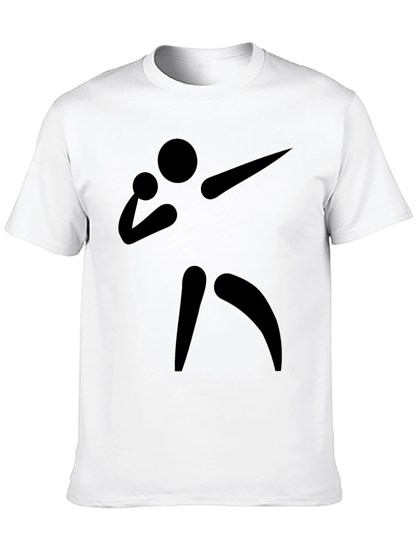 Shot Put Athlete Graphic T-Shirt