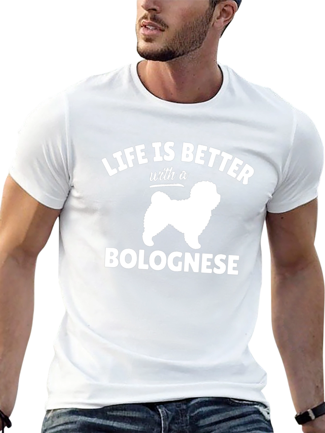 Life is Better with a Bolognese T-Shirt