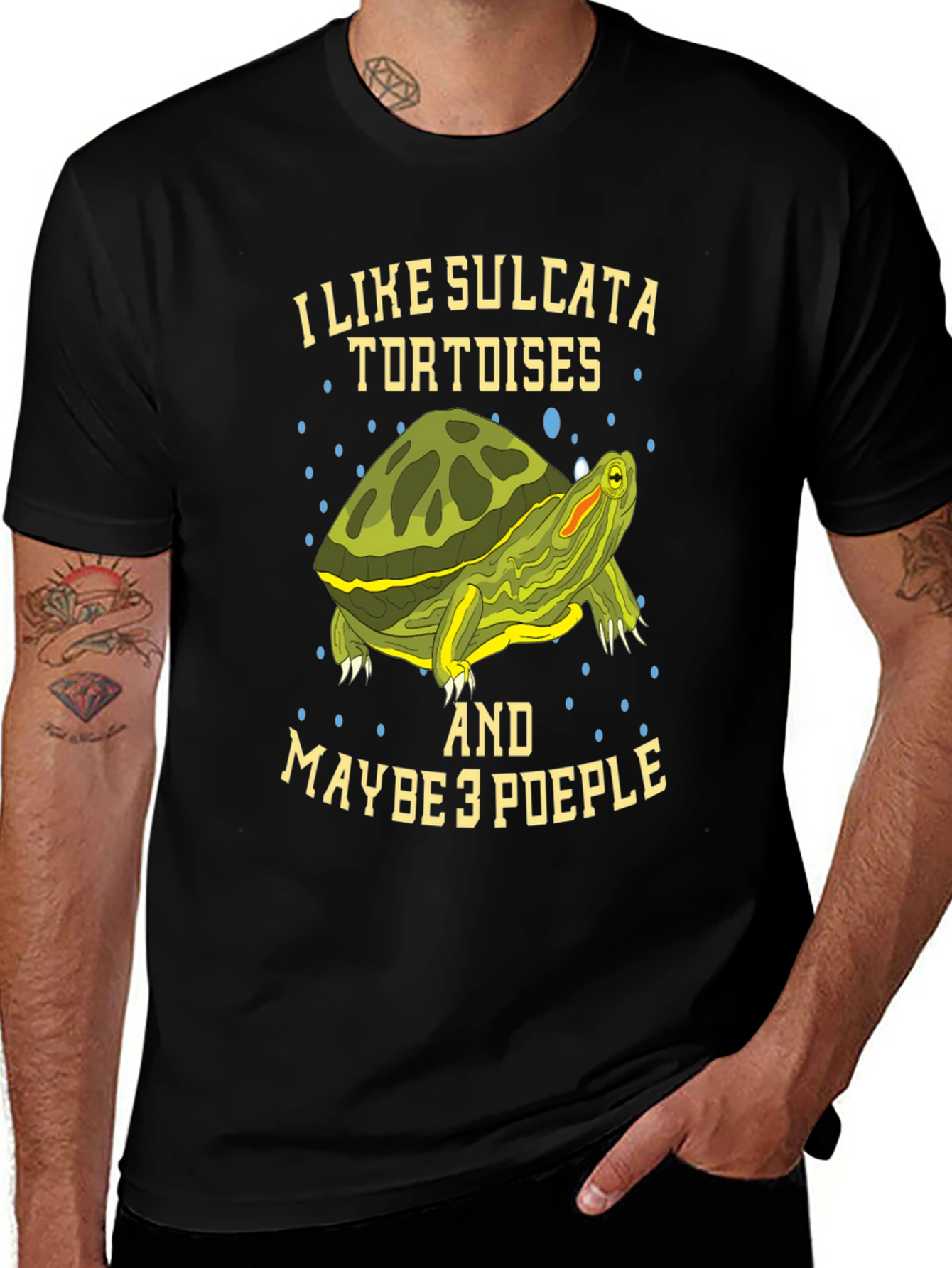 I Like Sulcata Tortoises T-Shirt