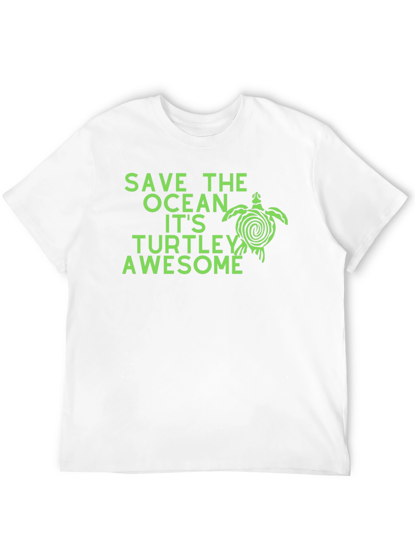 Save the Ocean Turtle Graphic Tee - Awesome!