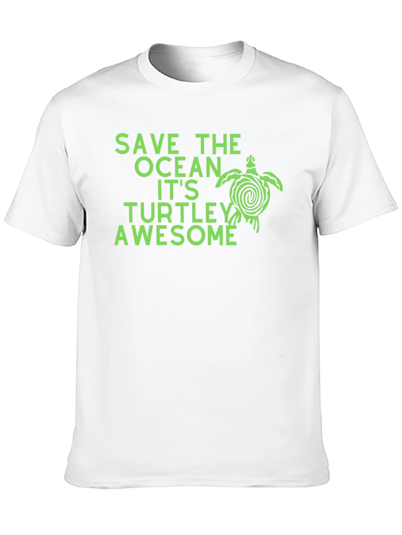 Save the Ocean Turtle Graphic Tee - Awesome!