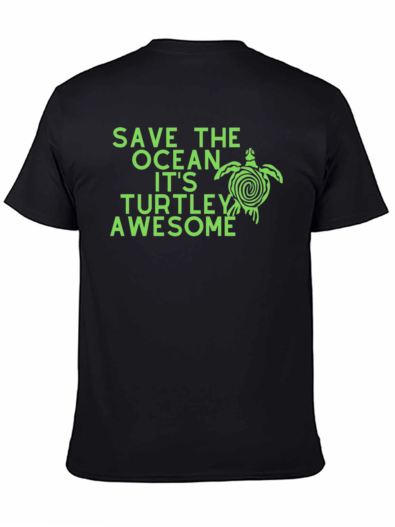 Save the Ocean Turtle Graphic Tee - Awesome!