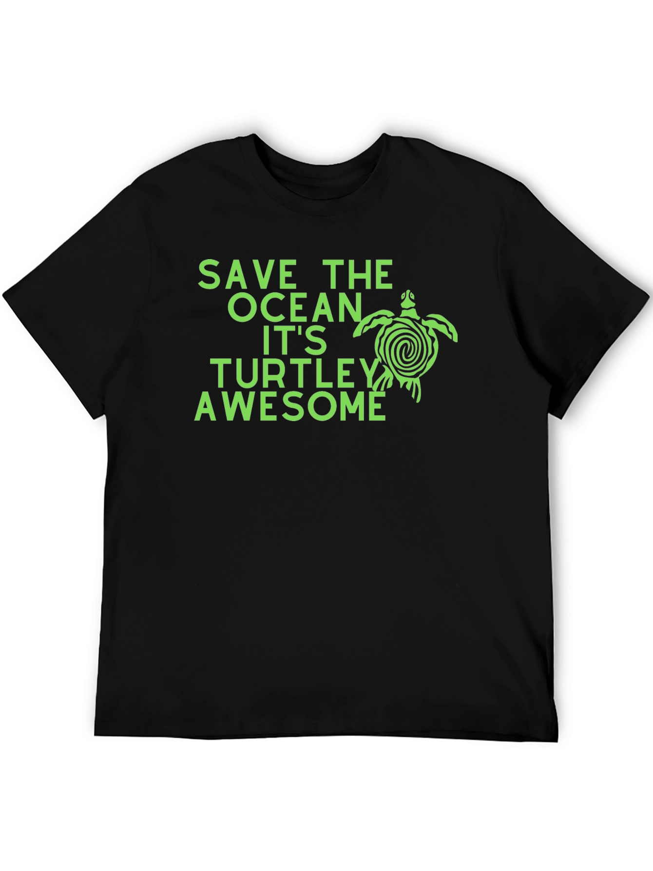 Save the Ocean Turtle Graphic Tee - Awesome!