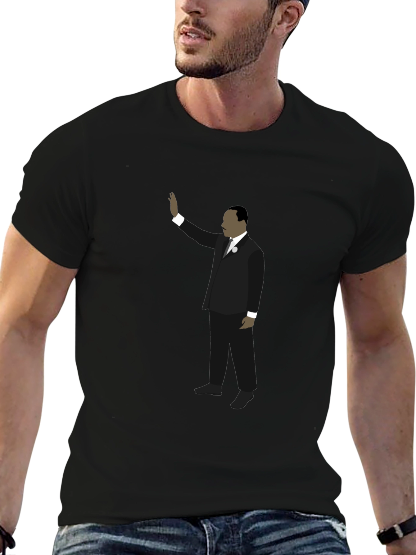 MLK Graphic Tee - Civil Rights Icon T-Shirt