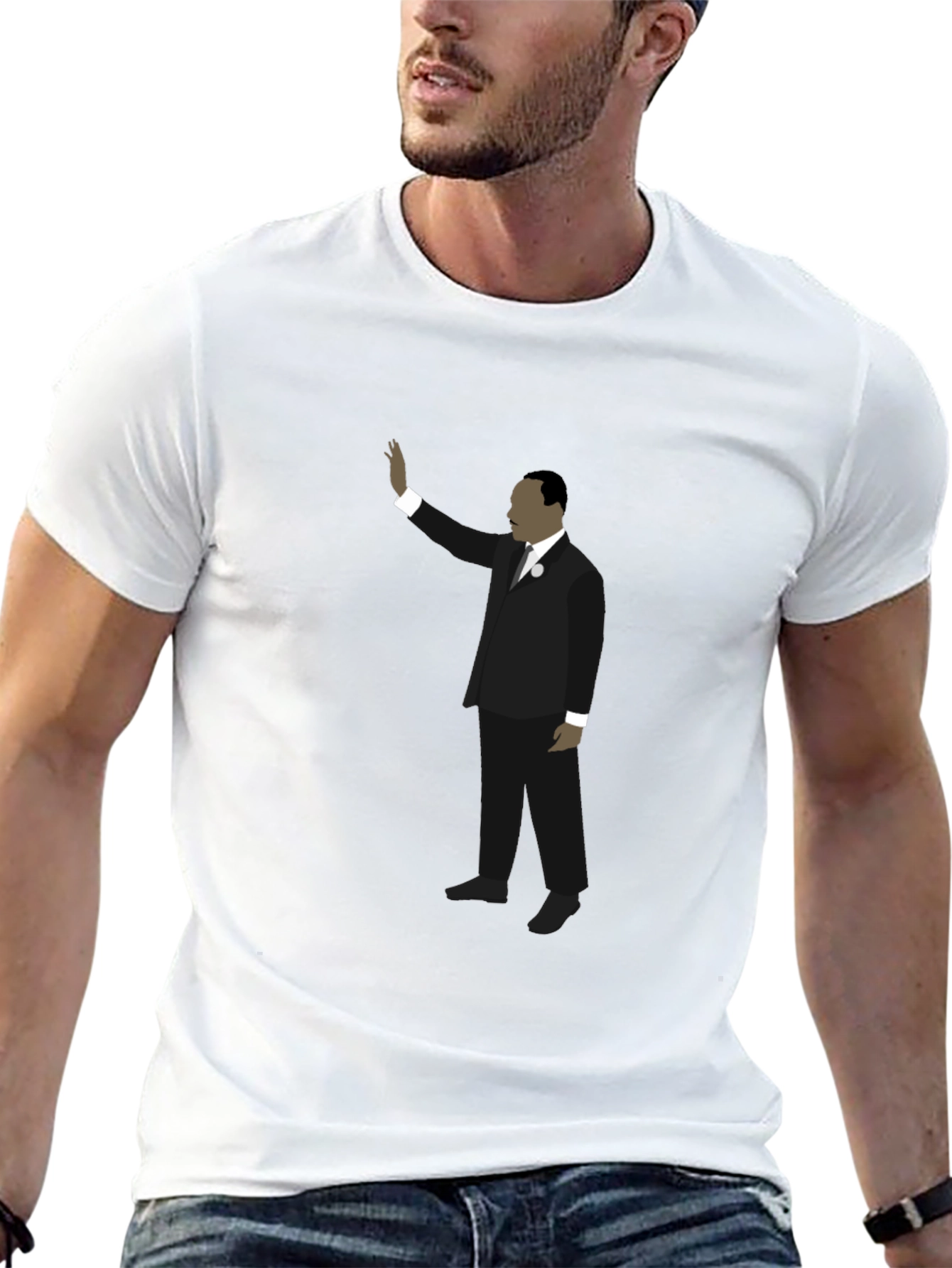 MLK Graphic Tee - Civil Rights Icon T-Shirt