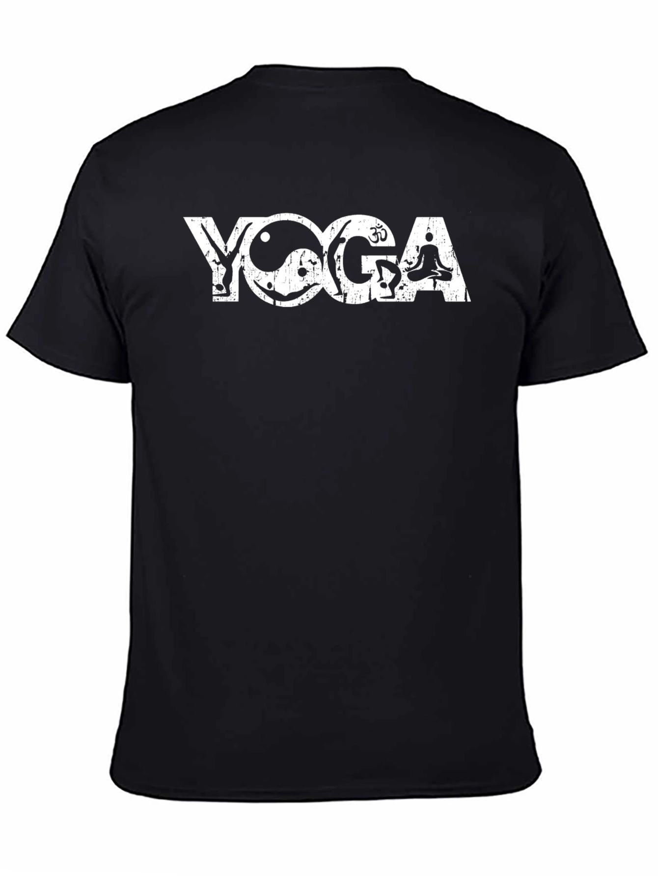 Yoga Graphic T-Shirt - Black