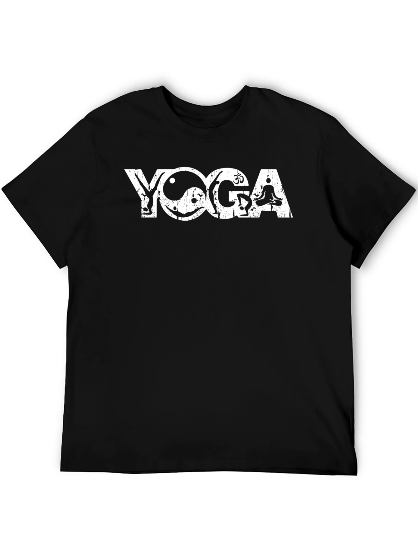 Yoga Graphic T-Shirt - Black