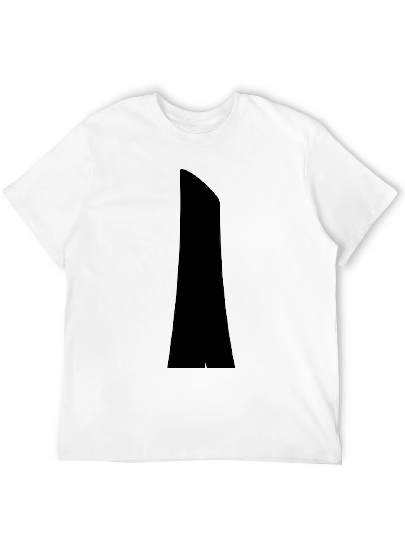 Modern Black Graphic Tee - Stylish Comfort