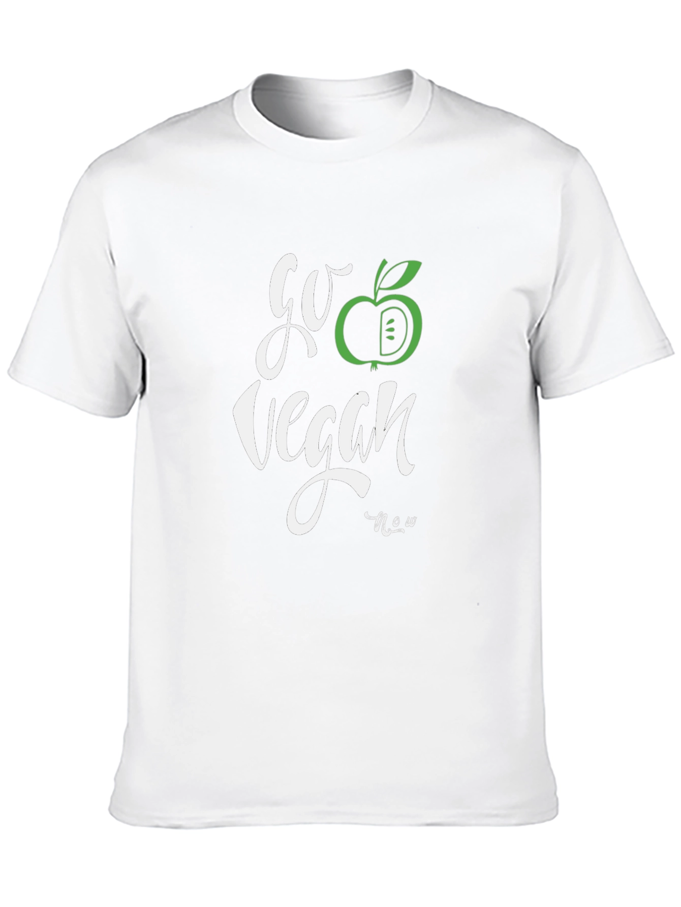 Go Vegan Now Black T-Shirt - Stylish & Ethical