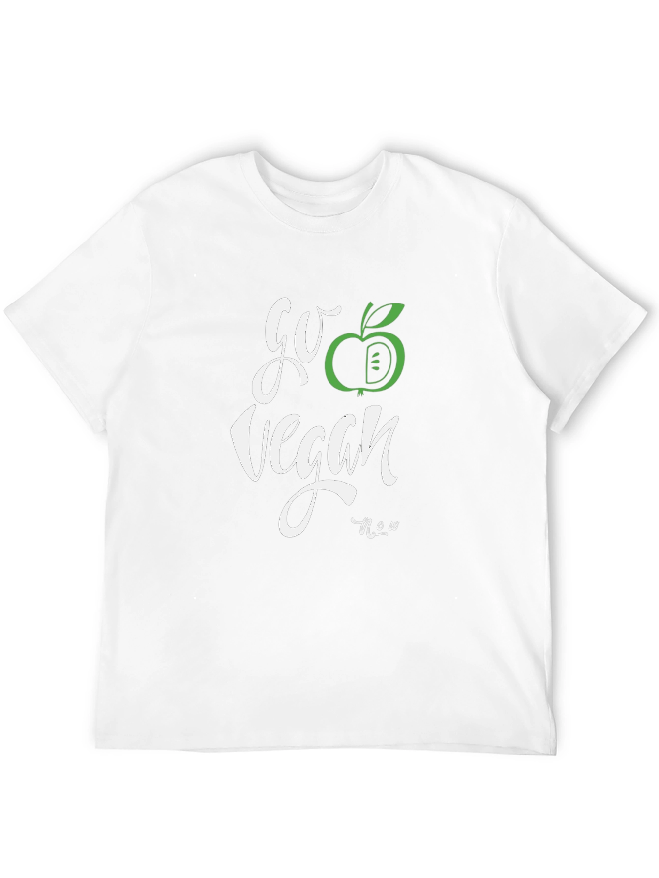 Go Vegan Now Black T-Shirt - Stylish & Ethical