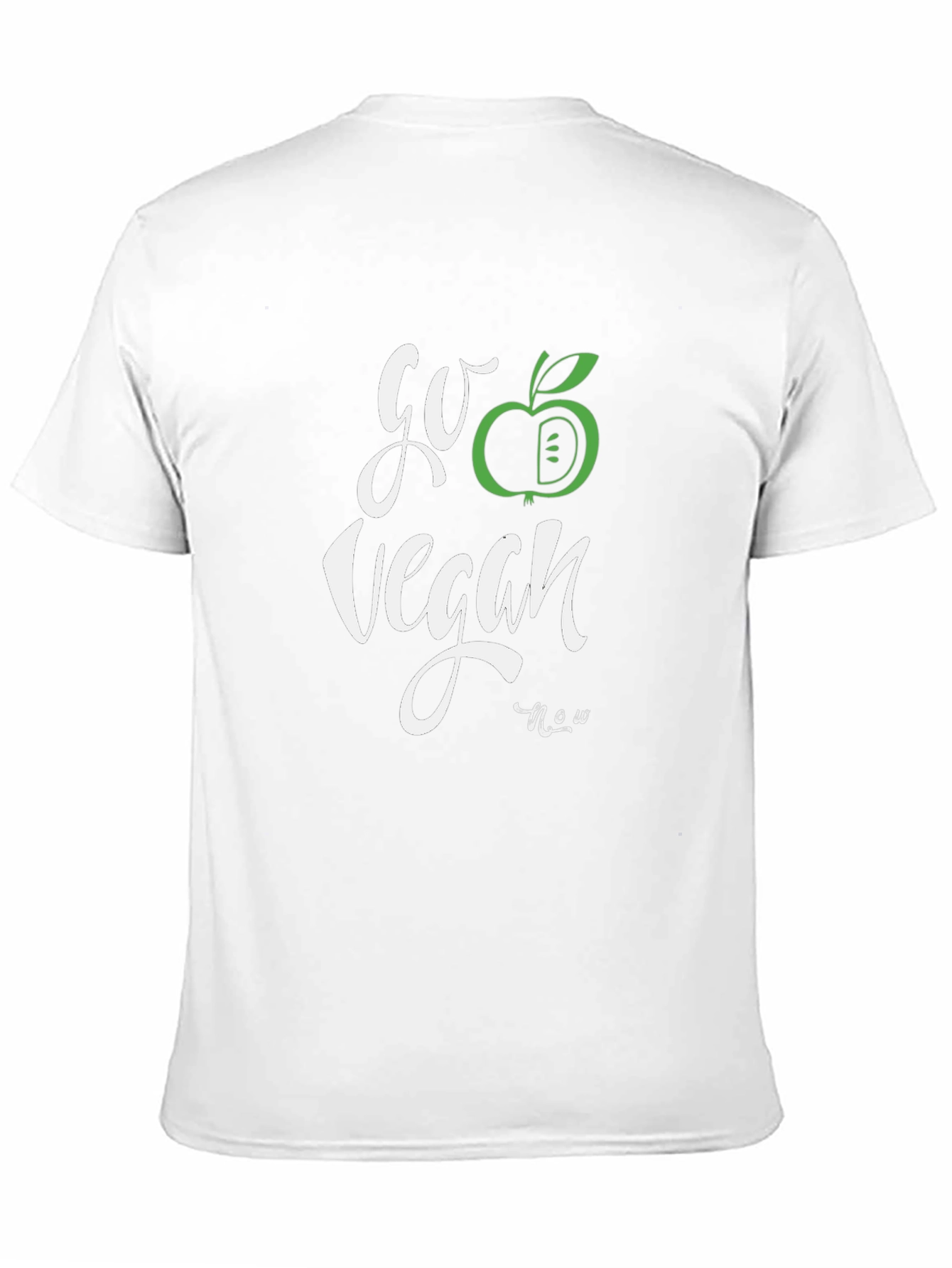 Go Vegan Now Black T-Shirt - Stylish & Ethical