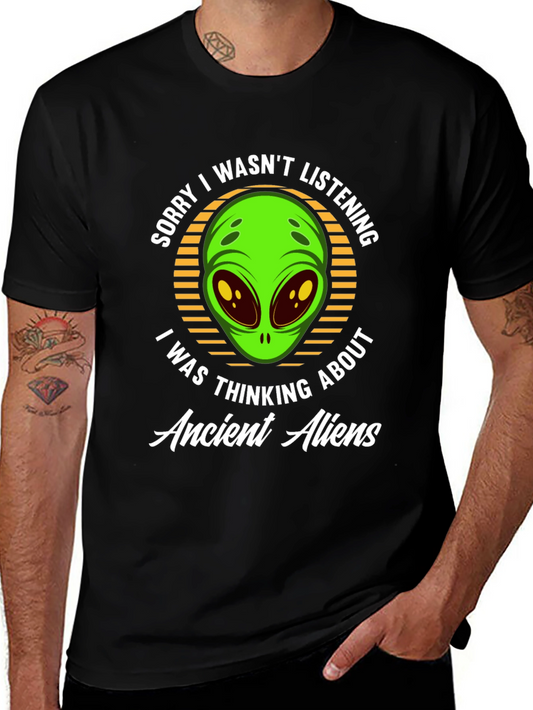 Ancient Aliens T-Shirt - Funny Alien Graphic Tee