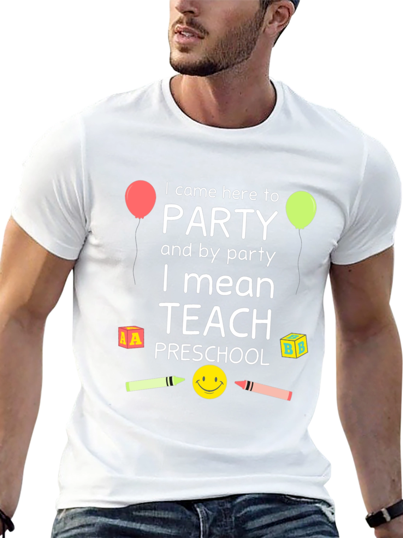 Preschool Teacher Party T-Shirt