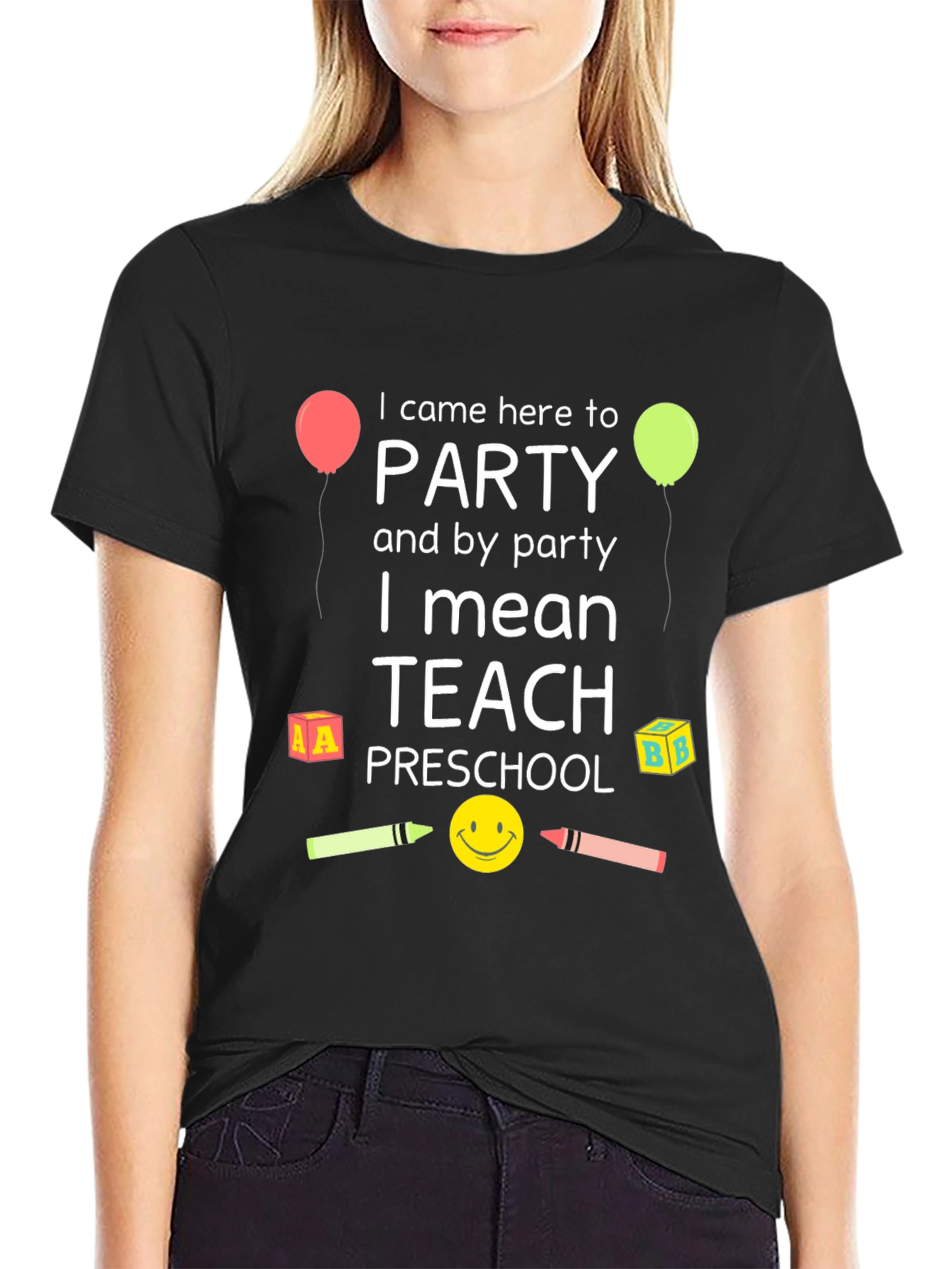 Preschool Teacher Party T-Shirt