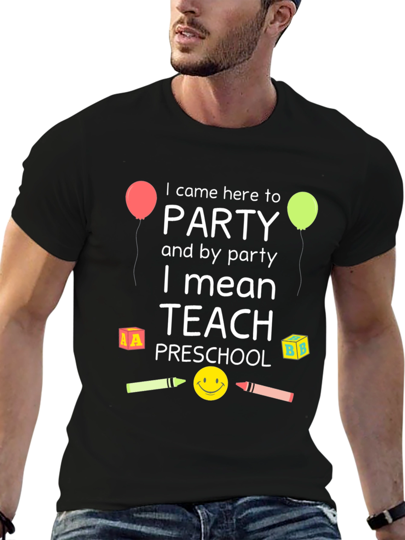 Preschool Teacher Party T-Shirt