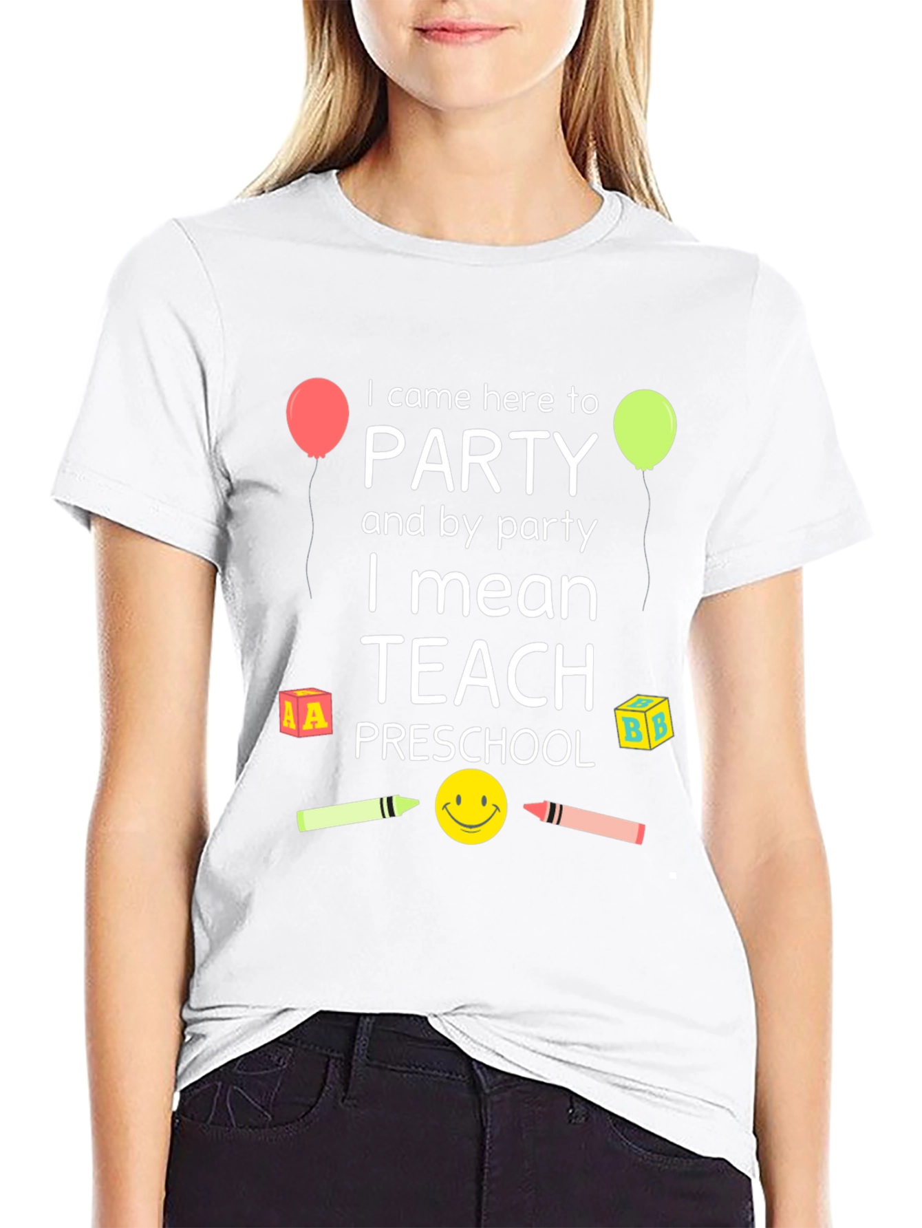 Preschool Teacher Party T-Shirt