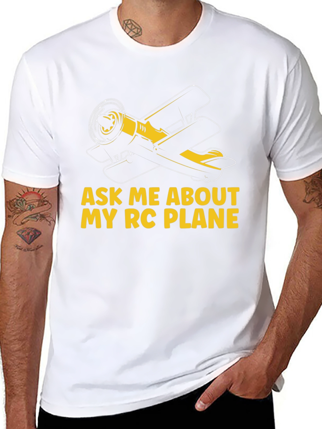 Ask Me About My RC Plane T-Shirt
