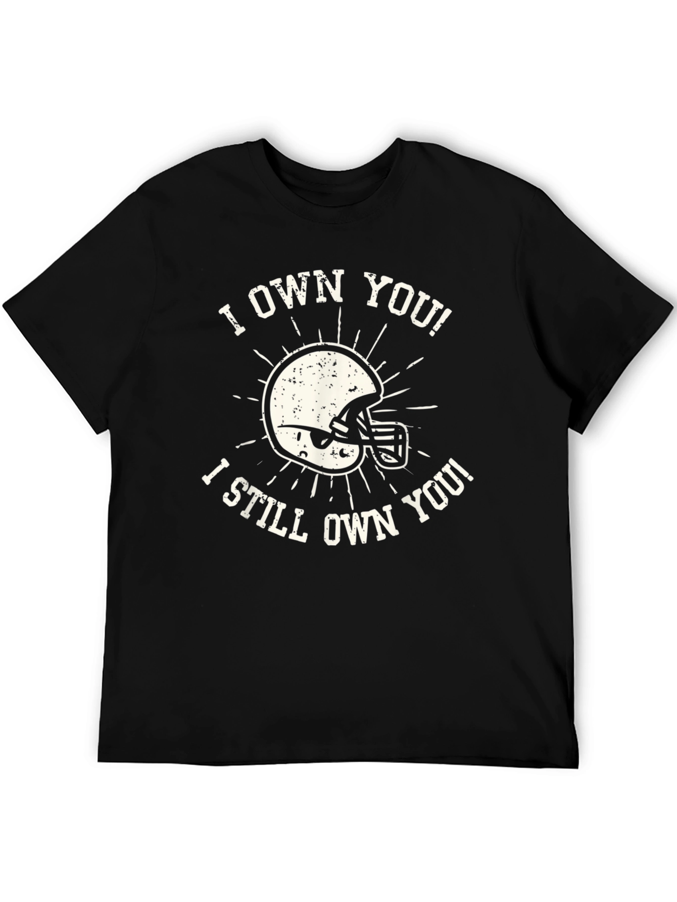 I Own You T-Shirt Football Helmet Tee
