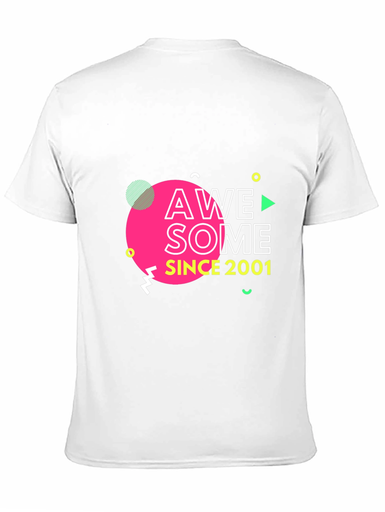 Awesome Since 2001 Black T-Shirt