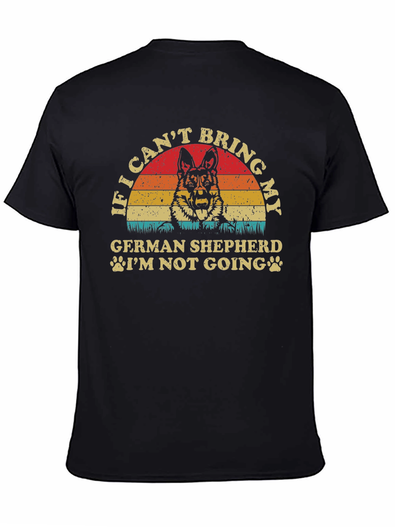 German Shepherd Graphic Tee - Dog Lover T-Shirt
