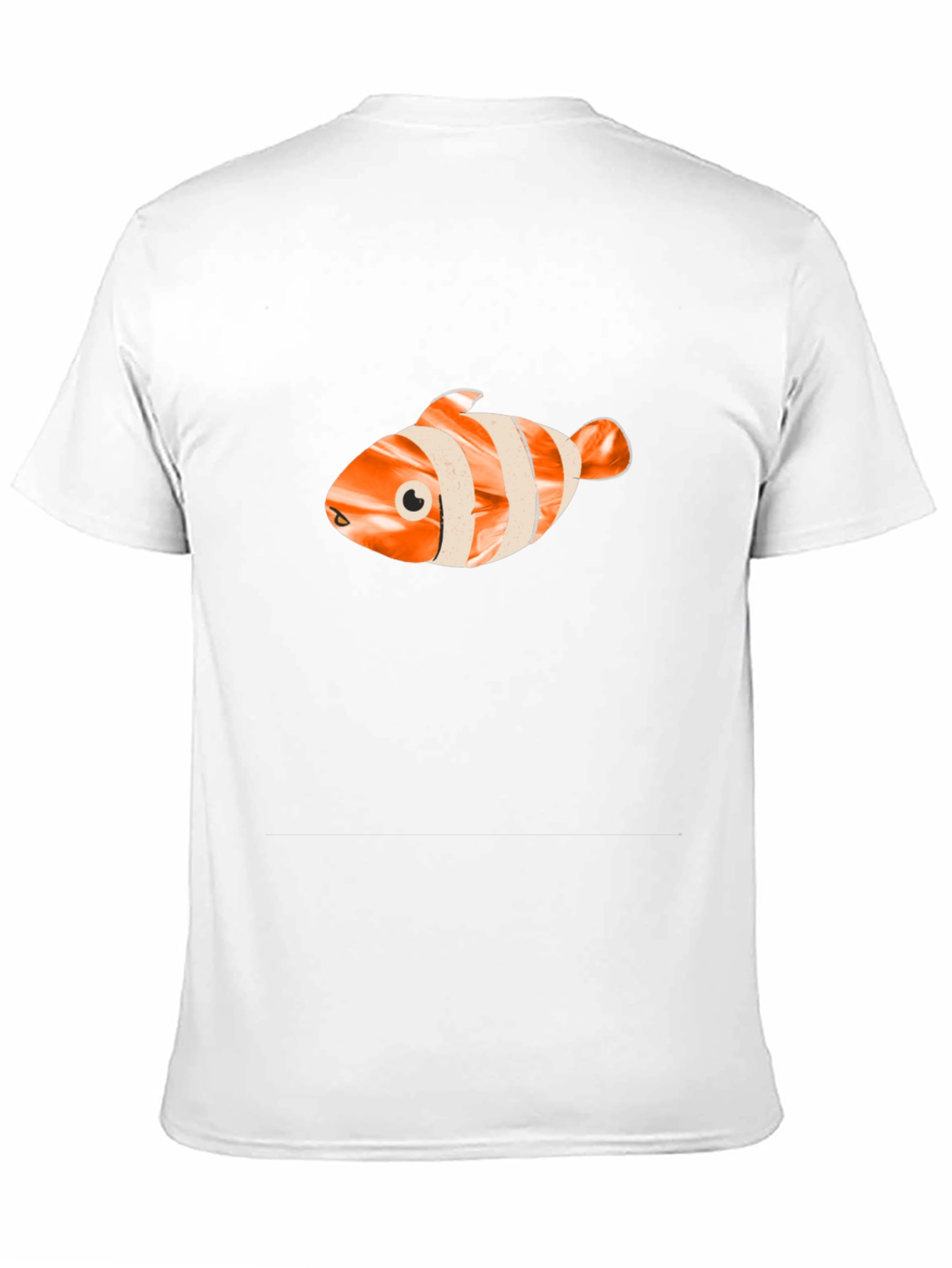Clownfish Graphic Tee - Black Casual Shirt