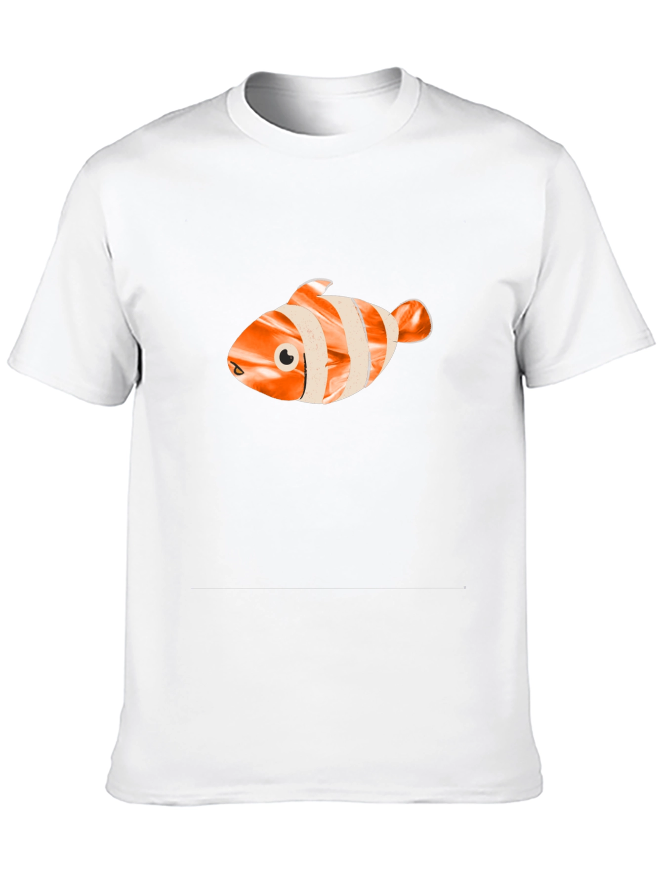 Clownfish Graphic Tee - Black Casual Shirt