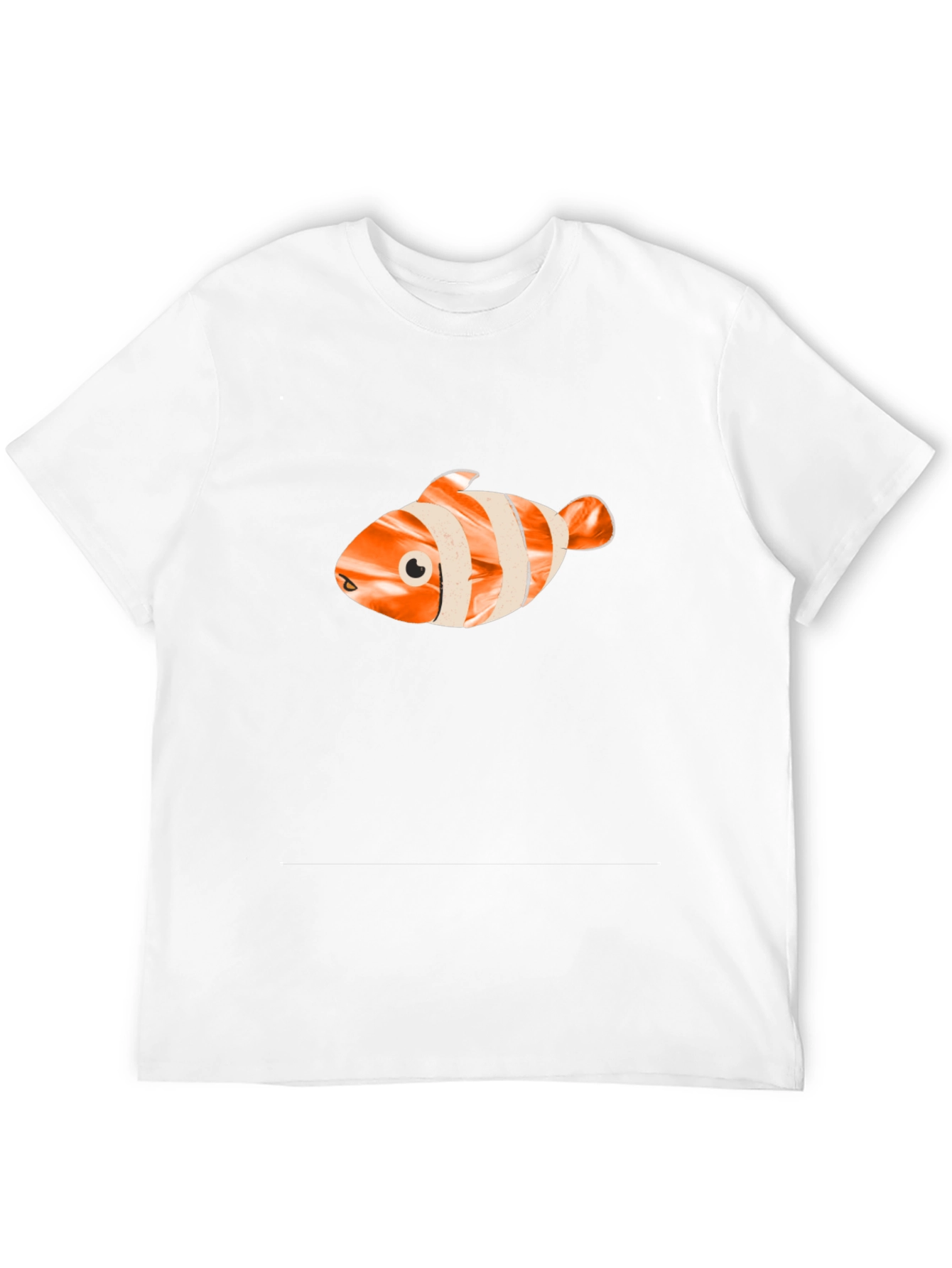 Clownfish Graphic Tee - Black Casual Shirt