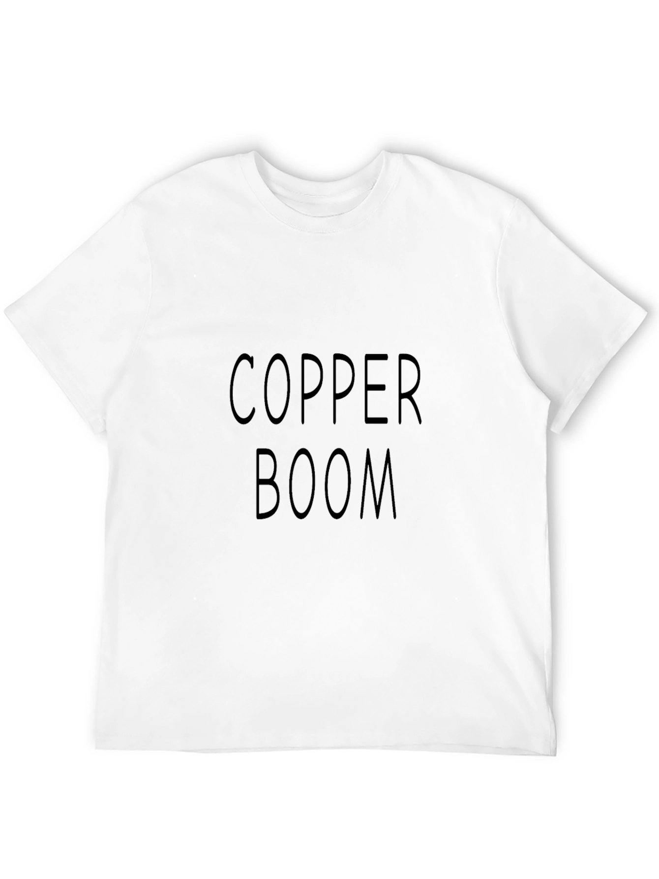 Copper Boom Black T-Shirt