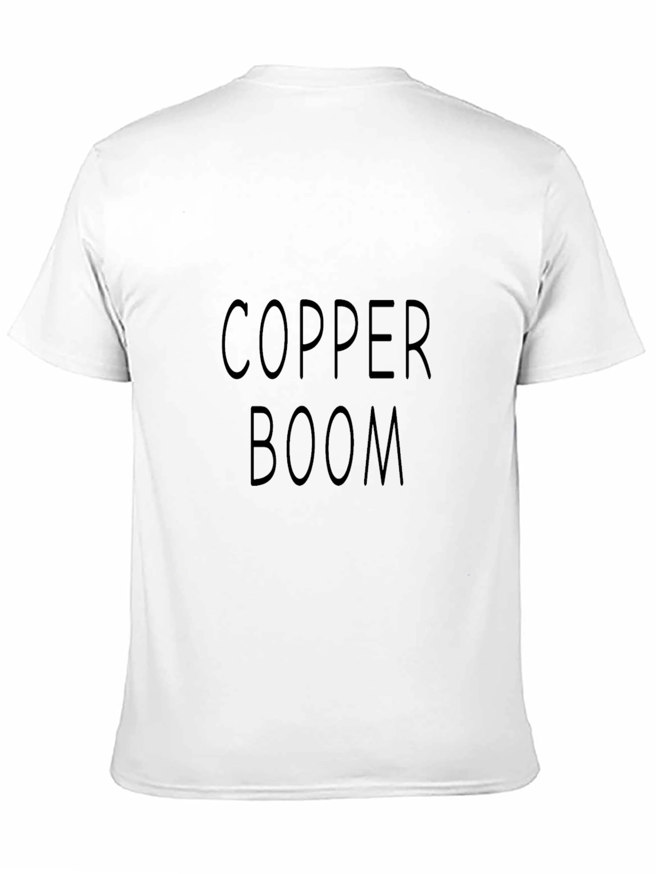 Copper Boom Black T-Shirt
