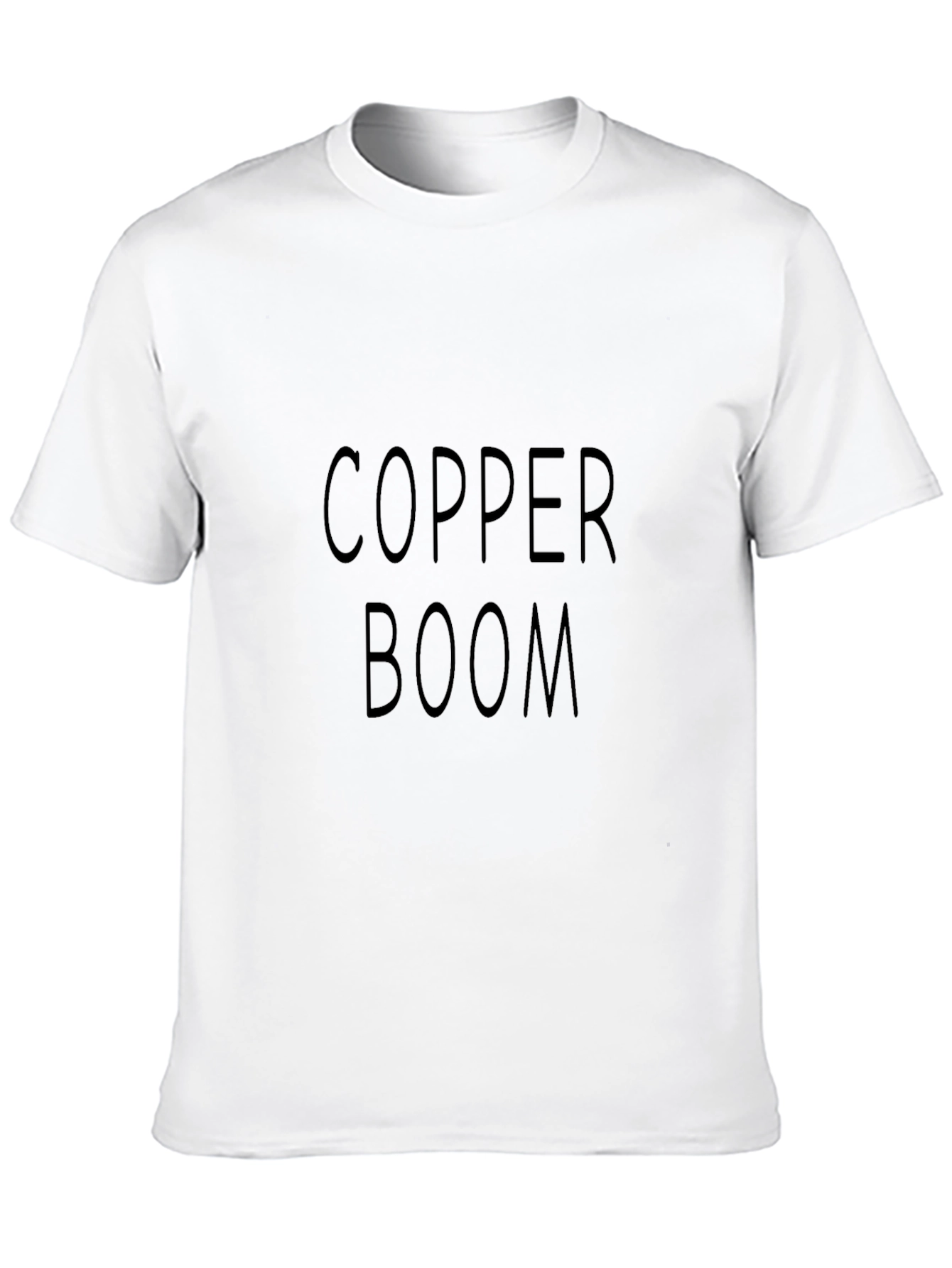 Copper Boom Black T-Shirt