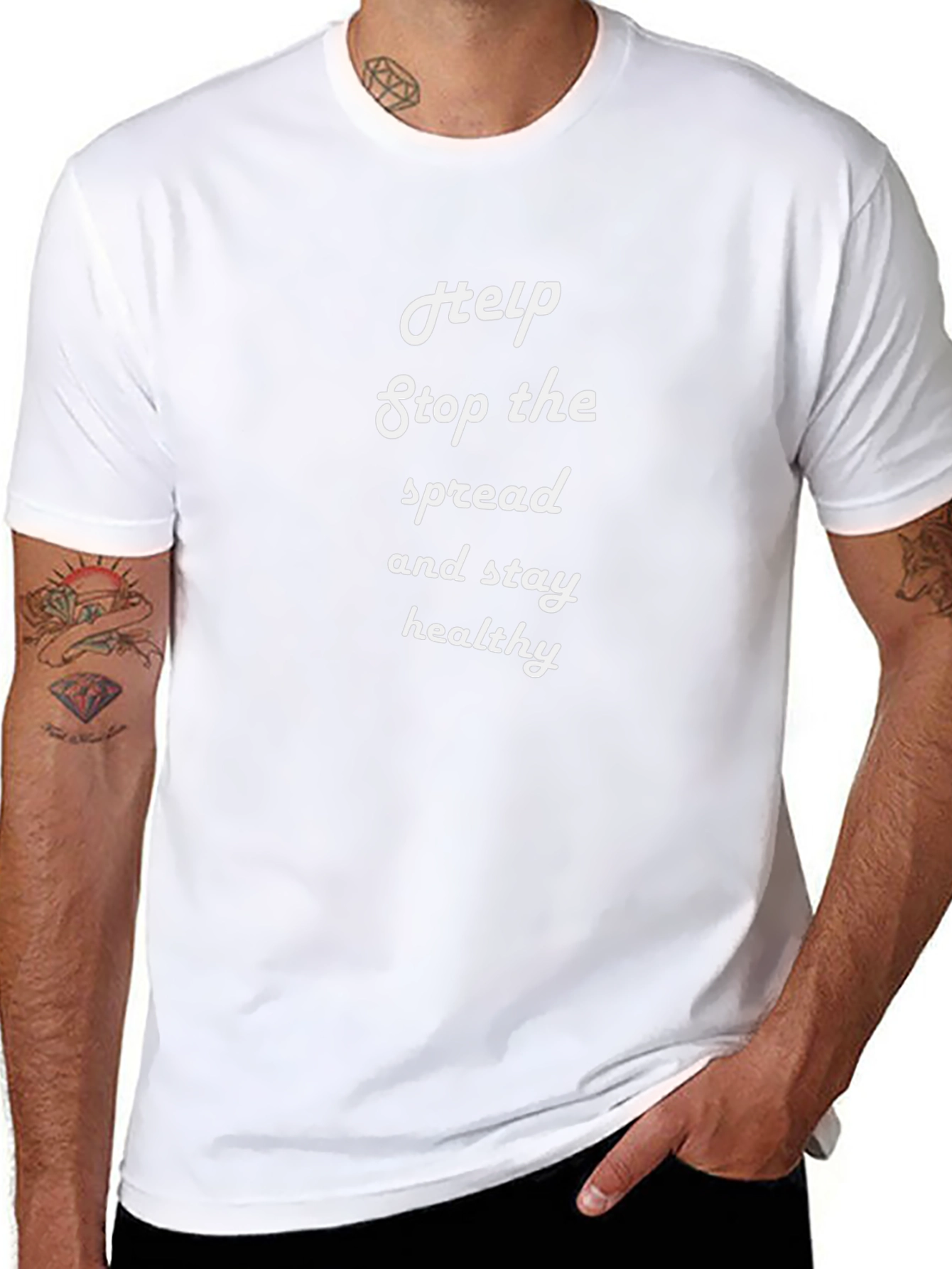 Help Stop the Spread Graphic Tee
