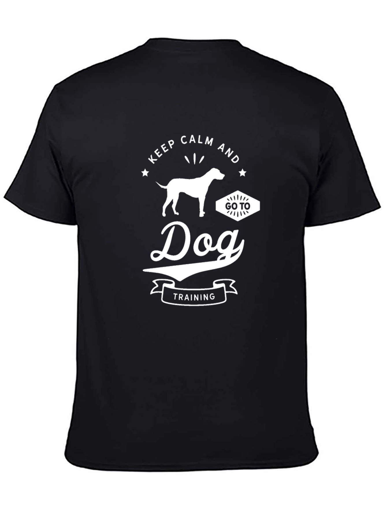 Keep Calm Dog Training Tee