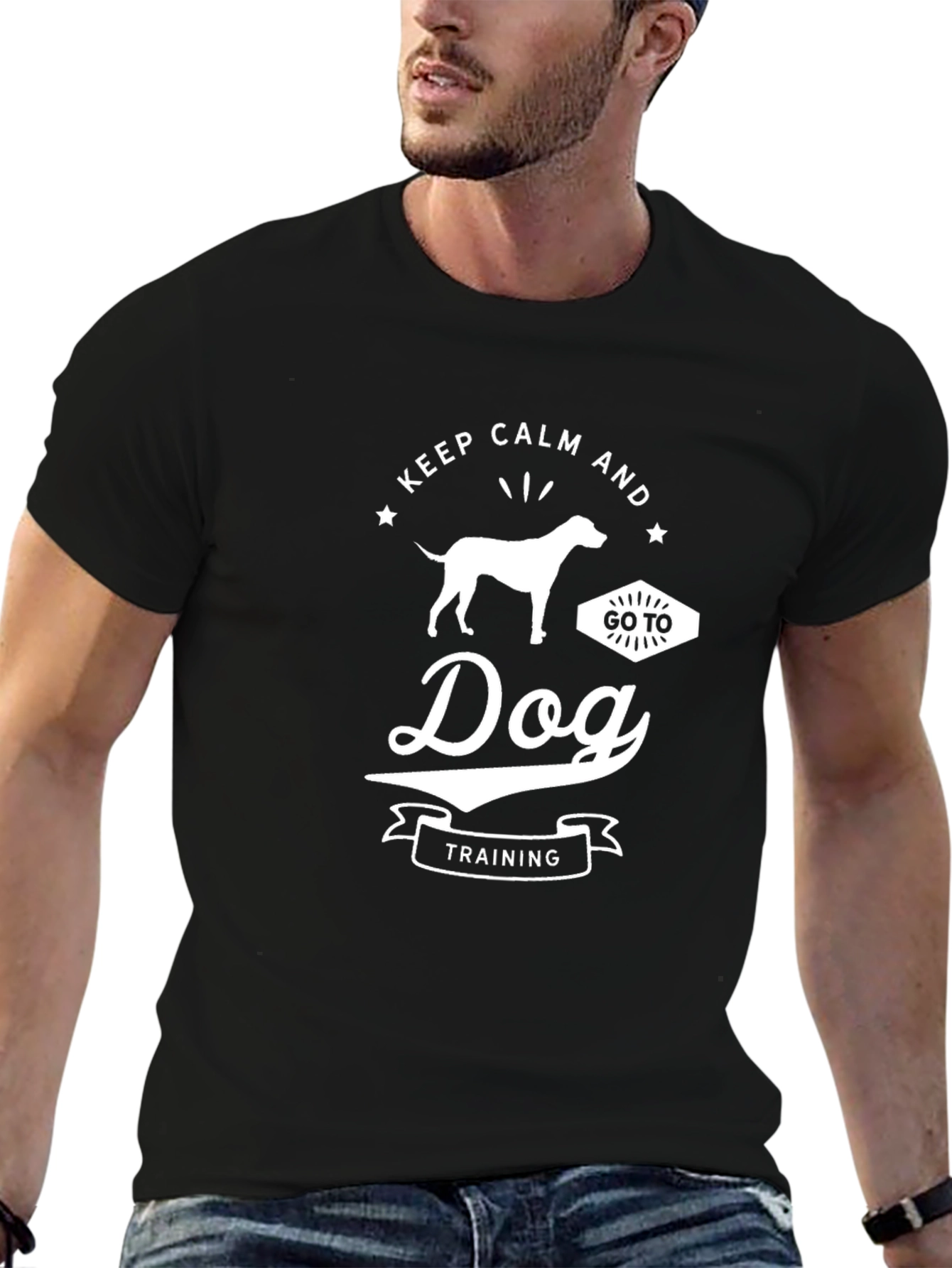 Keep Calm Dog Training Tee