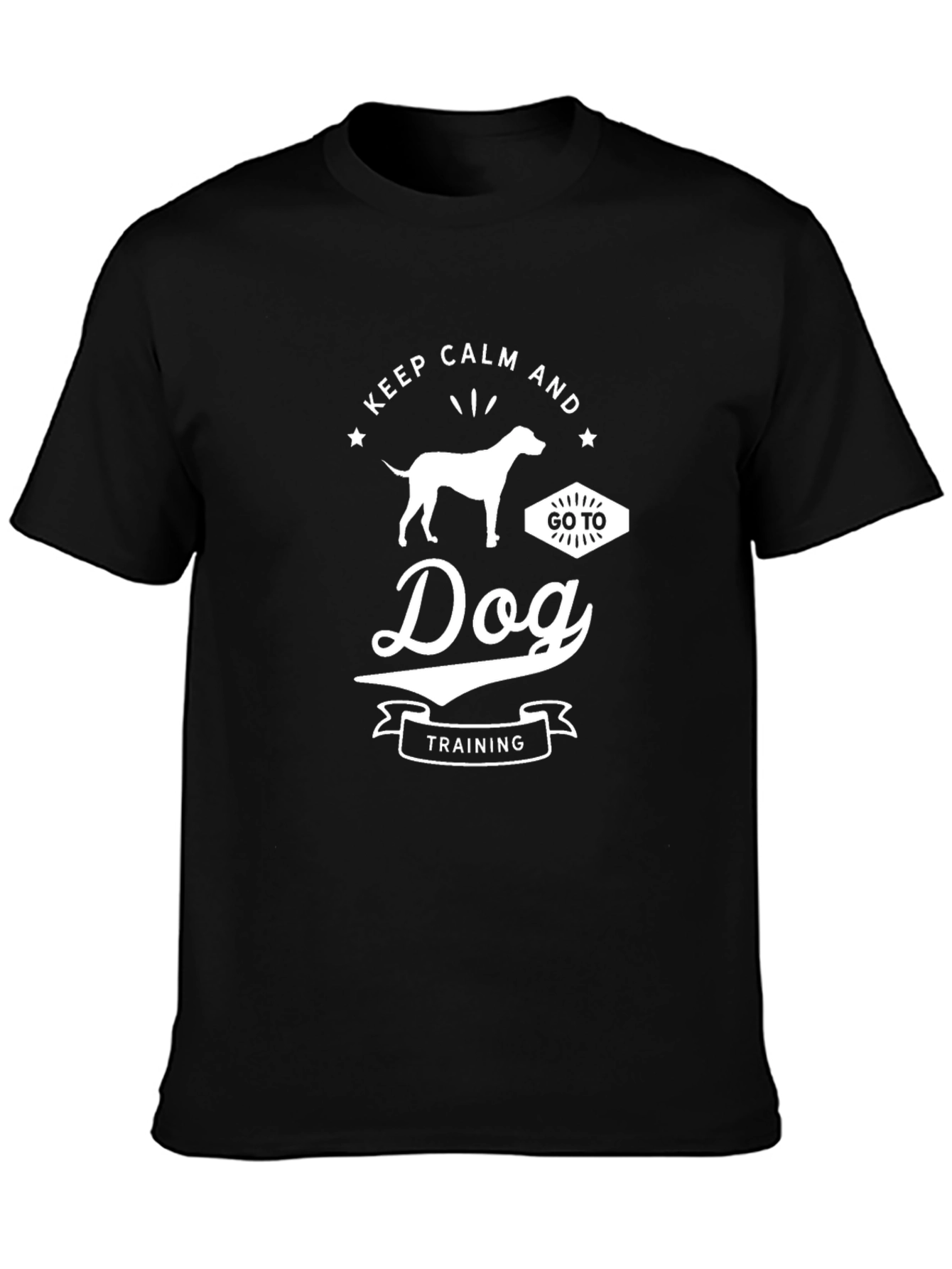 Keep Calm Dog Training Tee