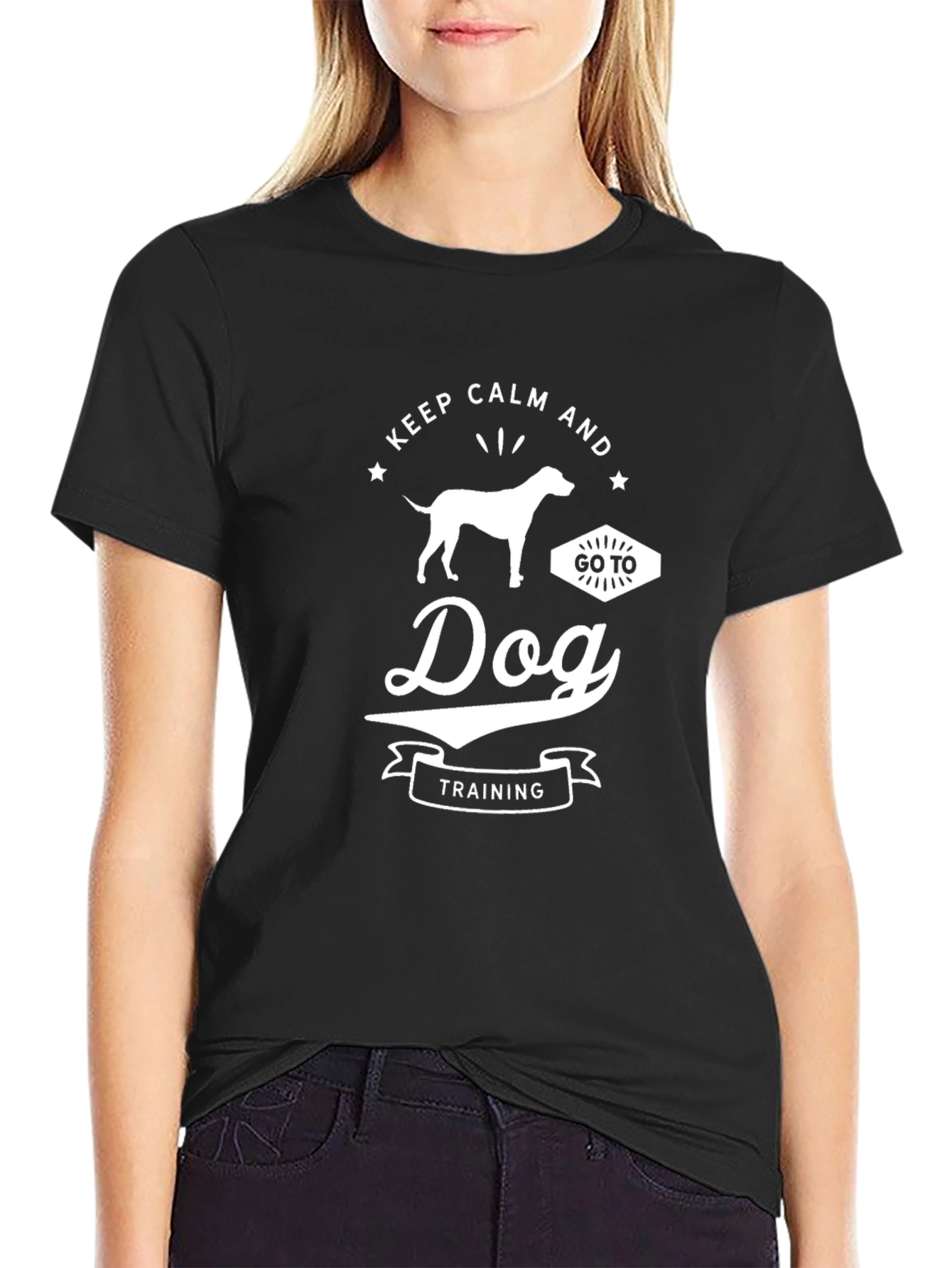 Keep Calm Dog Training Tee