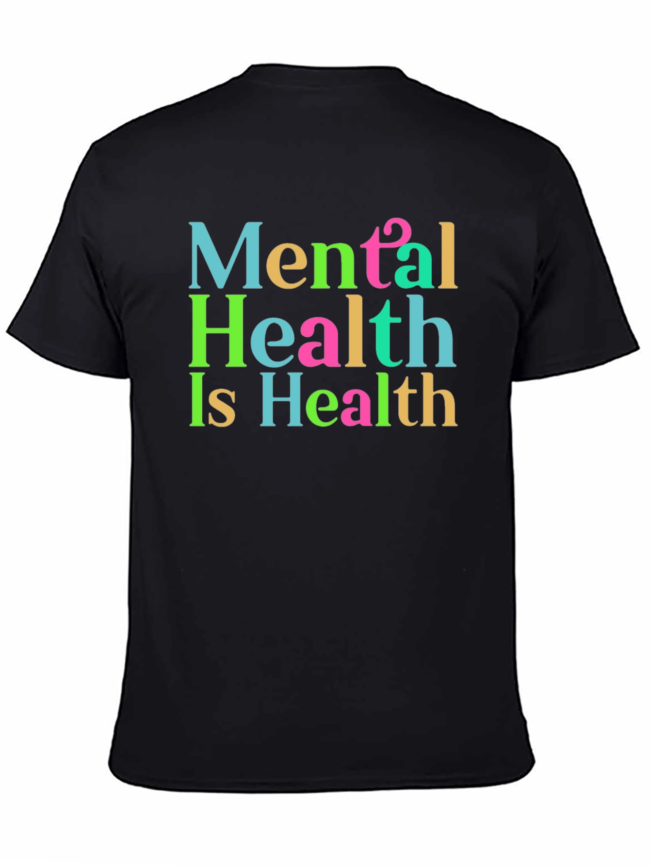 Mental Health is Health T-Shirt - Black