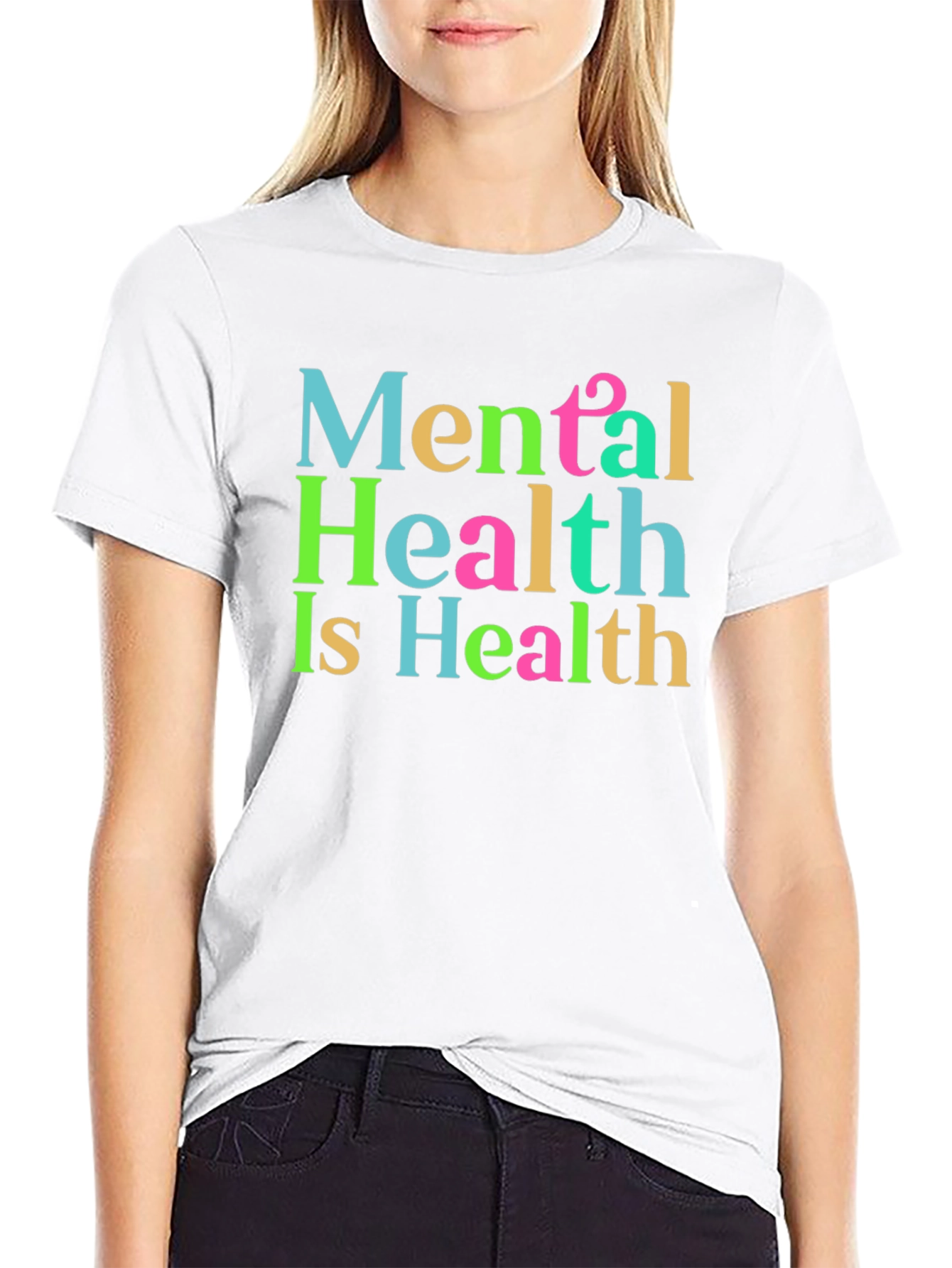 Mental Health is Health T-Shirt - Black